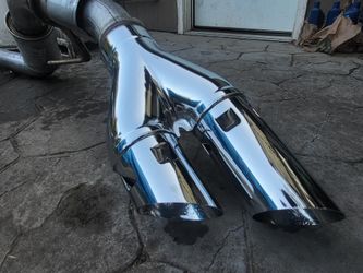 2017-2022 OEM Dual Tip Exhaust For Ford F-250, F-350 6.7L Powerstroke V8 Diesel