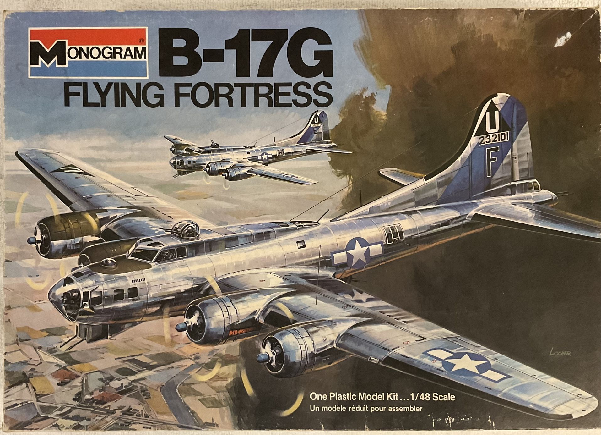 B-17G Flying Fortress Model #5600 1:48 Monogram
