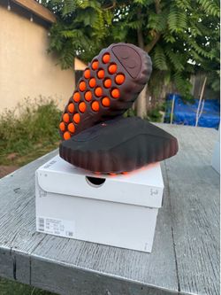 Nike mind 001 flyknit slide bronze eclipse bronze orange size 14
