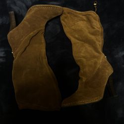 NWT Journee Collection Sarie Faux Suede Slouchy Wide Calf Stiletto Boots # women boots #women #boots