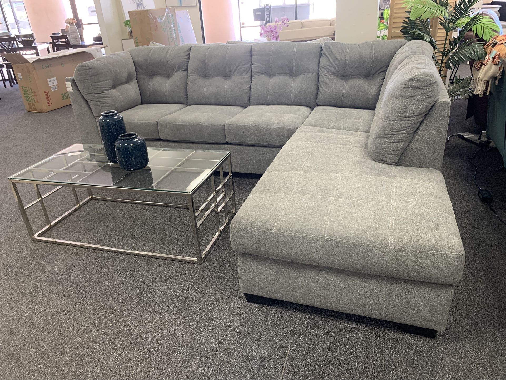 Grey Sectional 