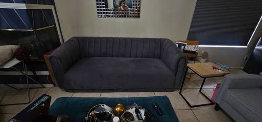 Gray sofa