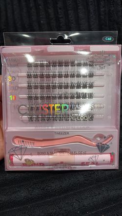 Eyelash cluster bundle