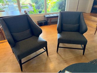 Pair of Modern accent chairs