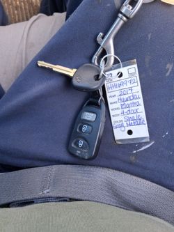 2017 Hyundai Elantra Key Fob