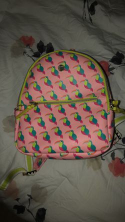 Cute girls tucan mini backpack