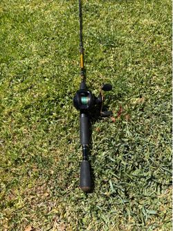 Bass Pro Megacast rod and reel