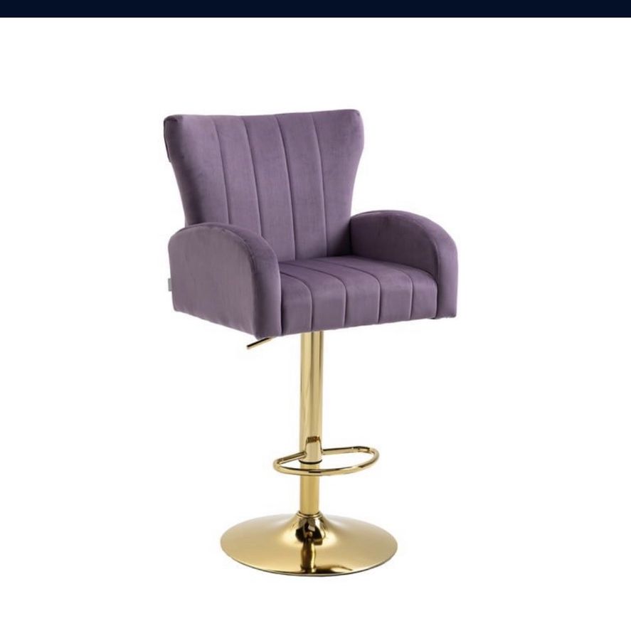 Purple Bar Stools 