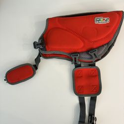 Outward Hound Dawson Swim Red Dog Life Jacket, Medium