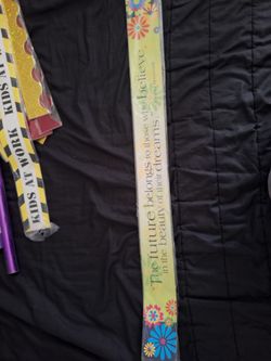 double-sided bulletin board borders  "Italy Fiori Bellissimi" .
