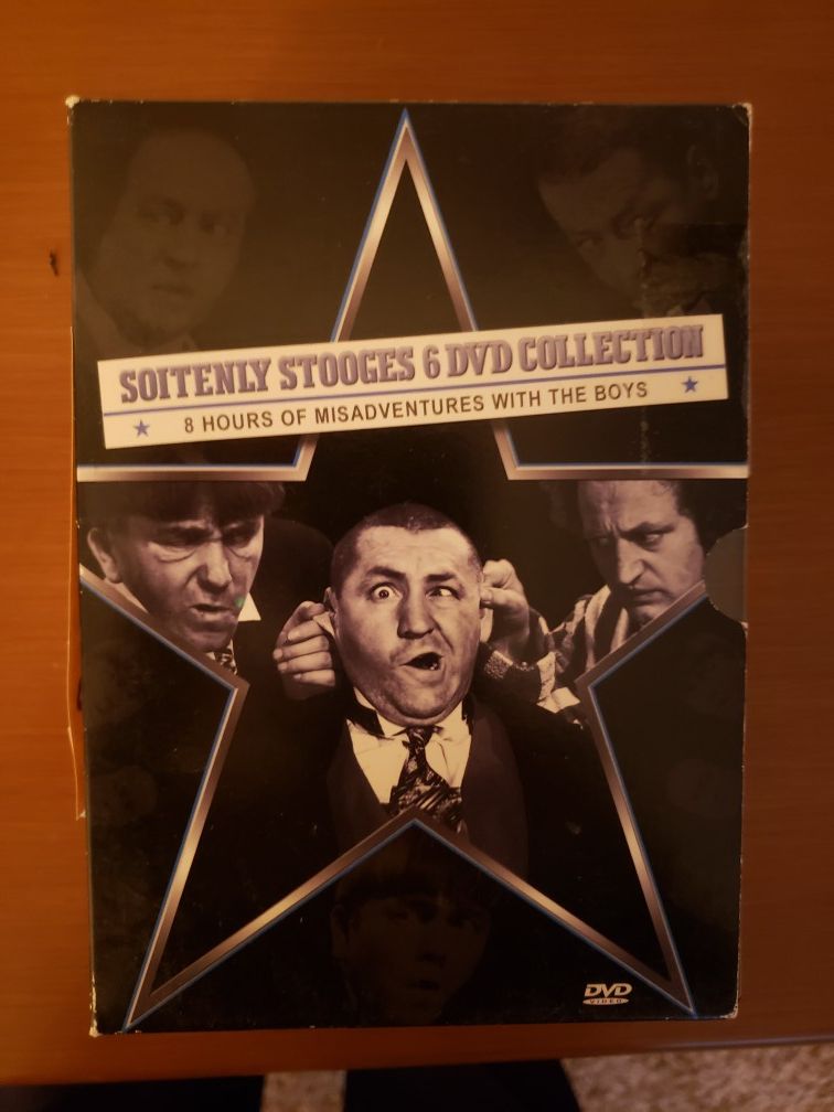 3 Stooges 6 DVD Collection