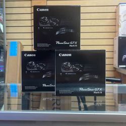 Canon Powershot G7X Mark III Black 