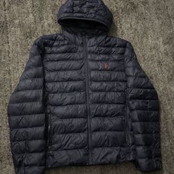 Blue Navy Polo Ralph Lauren Puffer