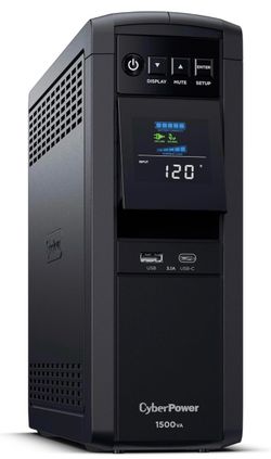 CyberPower 1500VA UPS Battery Backup