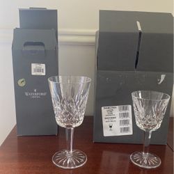 Waterford Crystal 12 - 10oz Lismore goblets 12 Lismore Clarets