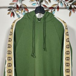 GUCCI INTERLOCKING G STRIPE HOODIE, Visit Our Profile For More Items Available…