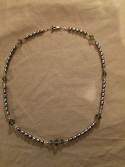 Grey Seed Pearl necklace