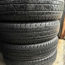 275 55 20 SET OF 4 BRIDGESTONE DUELER- IN EXCELLENT CONDITIONS 80% TREAD LIFE REMAINING
