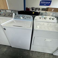 Washing Machine & Electric Dryer 
