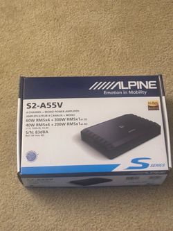 Alpine Sub and Amp -combo or separate