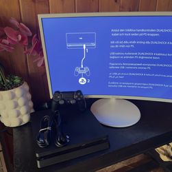 Ps4 Slim 1TB with Controller and cables