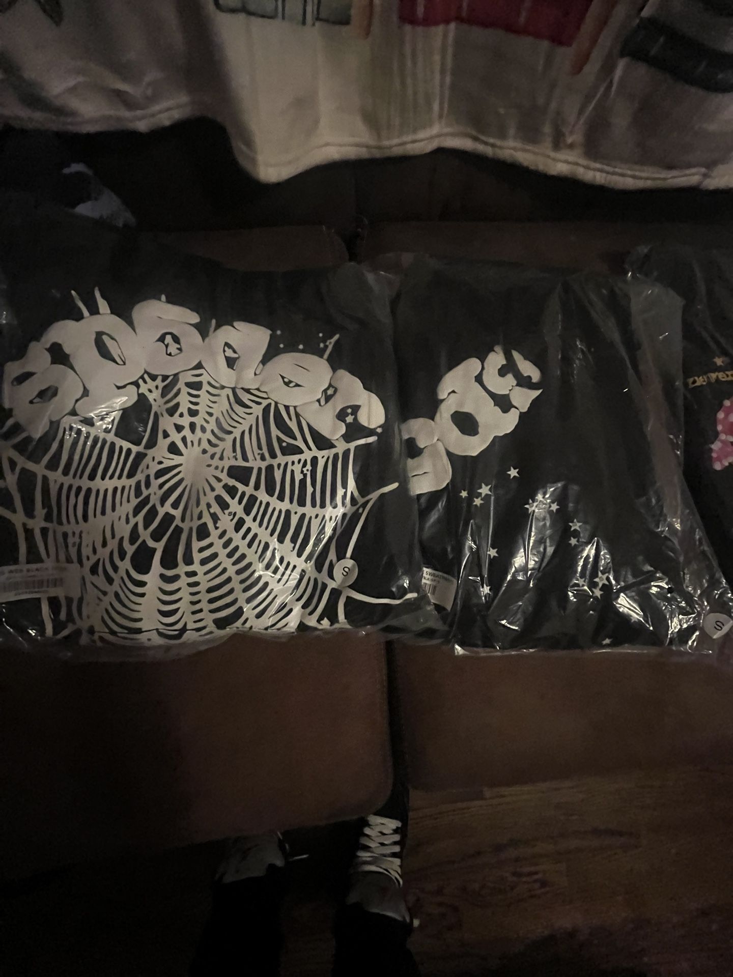 Small Spider Set With Pants And Hoodie