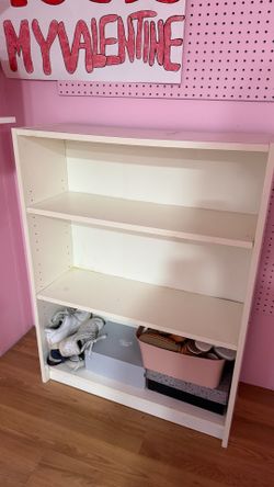 White 3-tier open self