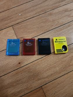 Playstation 2 Memory Cards