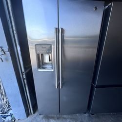 Ge Café Refrigerator 36 "width Stainless Steel Counter Depth 