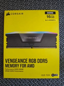 CORSAIR Vengeance 16GB (2 x 8GB)  RGB DDR5