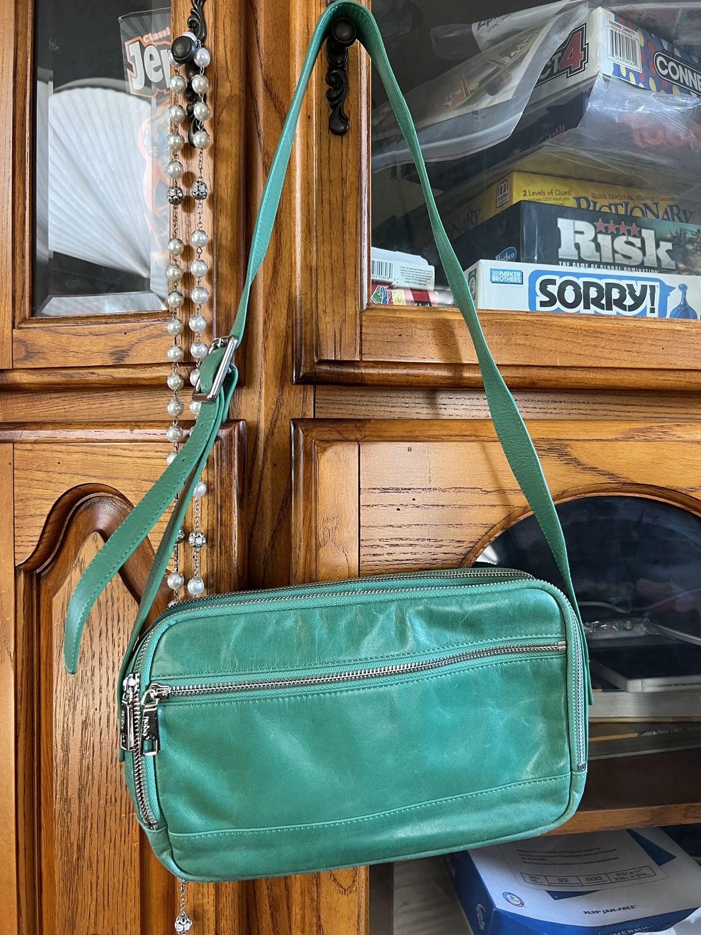 Hobo Crossbody/shoulder Leather Bag, Purchased At Nordstrom For $125, Never Been used. Check Pictures For Dimensions. 