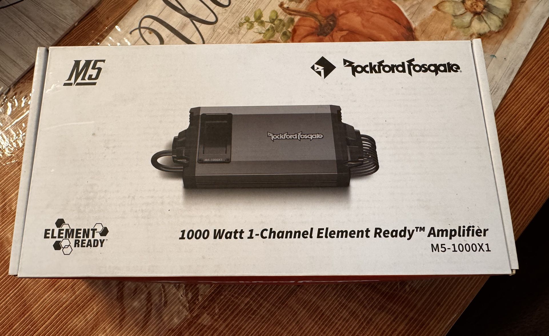 Rockford Fosgate M5-1000X1 Amplifier