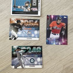 Ichiro Baseball Cards 