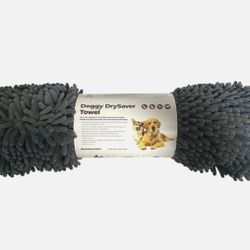 Pet Towel, Dog Rug & Blanket for Dog, Cat, Pet 27.5 x 15.7 inches Gray