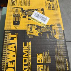 DEWALT ATOMIC 20V MAX Lithium-Ion Cordless 2-Tool Combo Kit with 5.0 Ah and 2.0 Ah Batteries, Charger and Kit Bag