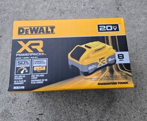 Dewalt 20v Powerpack Battery 8.0 Ah XR Brand New Tool Only