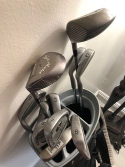 Mixed Golf Club Set with Bag