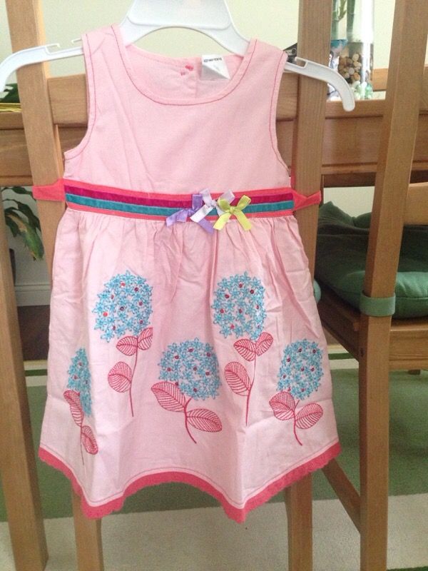 Summer Dress Sizes Available 24M, 2T,3T,4T,5T