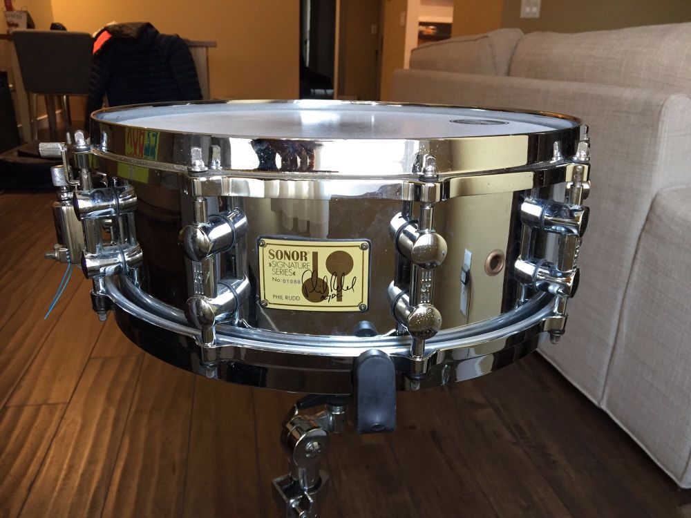 Sonor Phil Rudd signature snare