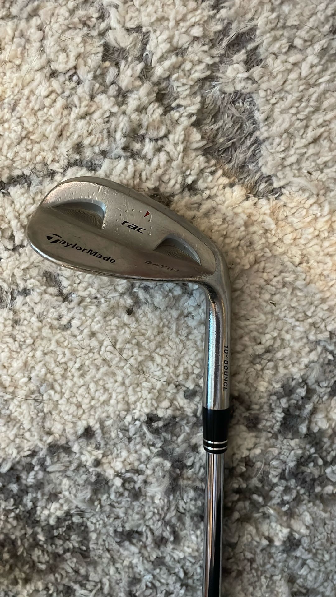 Taylormade Rac Satin Tour Lob Wedge 54* 10 Bounce Wedge Steel Mens RH