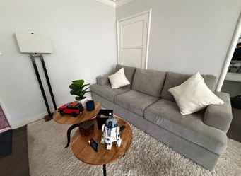 Live in space slipper sofa