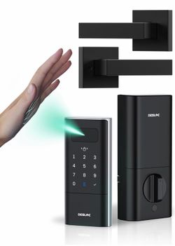 Keyless Entry Door Lock 2  Handle Deadbolt Keypad  NEW