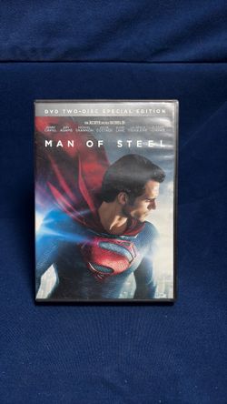Man of Steel (Two-Disc Special Edition) DVD, directed by Zack Snyder.