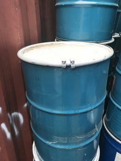 55 Gallon Food Grade Metal Drums / Storage Barrels
