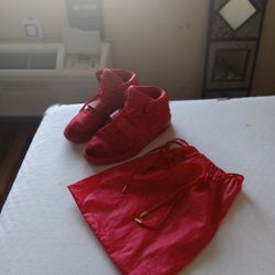 Red October 2 Yeezys