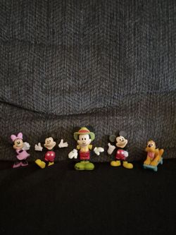 Disney's Mickey Mouse mini figures lot