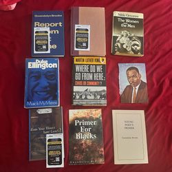 MLK Signed Book Collection Achebe, Brooks, Sanchez, Giovanni & more
