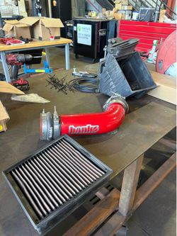 L5P Duramax Banks resonator delete / K&N reusable air filter
