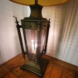 Pair Of Unique Vintage Lamps 
