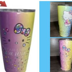  Hello Kitty Stainless Steel Tumbler - Starlight Starbright Design